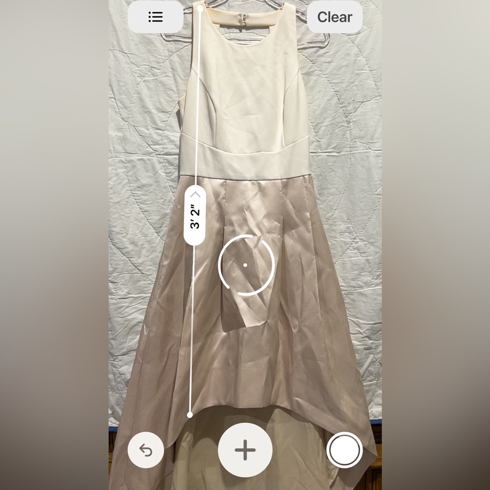 Eliza J High/Low Gown (size 4) - Picture 13 of 16